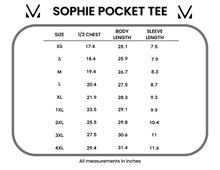 Load image into Gallery viewer, Sophia Pocket Tee- Burgundy