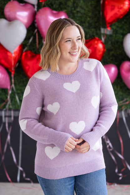 Endless Love Sweater - Lavender
