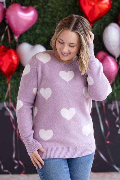 Endless Love Sweater - Lavender