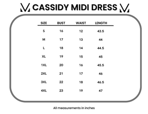 IN STOCK Cassidy Midi Dress - Black and White Floral | Women’s Dress FINAL SALE