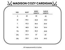 Load image into Gallery viewer, IN STOCK Madison Cozy Cardigan - Blue