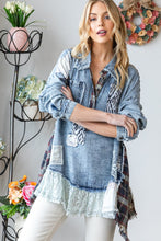 Load image into Gallery viewer, Beth Denim Pullover Denim Top