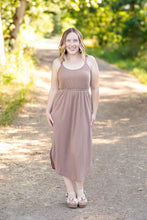 Load image into Gallery viewer, IN STOCK Reagan Ribbed Midi Dress - Mocha | Women&#39;s Dress FINAL SALE