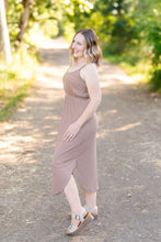 Load image into Gallery viewer, IN STOCK Reagan Ribbed Midi Dress - Mocha | Women&#39;s Dress FINAL SALE