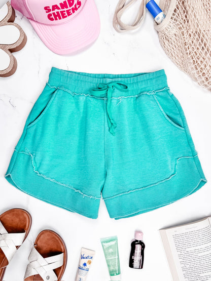 Stevie Shorts - Caribbean Green