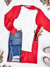 Load image into Gallery viewer, IN STOCK Classic Cardigan - Red