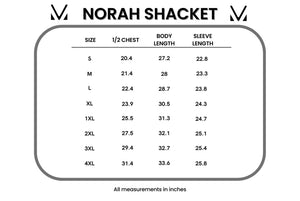 Norah Shacket- Light Tan Plaid