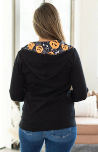 Haunted Pumpkins Half Zip