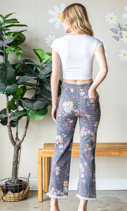 Stepping Into Spring Floral Denim