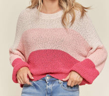 Load image into Gallery viewer, Pretty Good Thing Colorblock Sweater