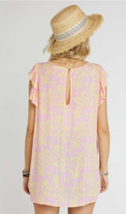 Cheerfully Yours Ruffled Top