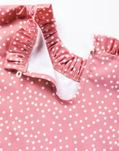 Load image into Gallery viewer, Tickle me Pink Polkadot Blouse