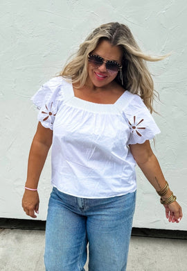 Valencia Summer Top- White