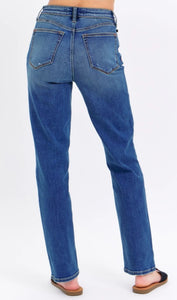 Judy Blue- Charlie Denim High Waisted Straight Leg