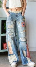 Load image into Gallery viewer, Bray Patchwork Denim