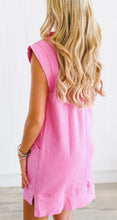 Load image into Gallery viewer, Bev Sweatshirt Dress- Pink