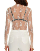 Load image into Gallery viewer, Lace Top- White