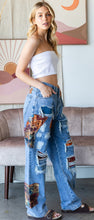 Load image into Gallery viewer, Oli &amp; Hali Patchwork Straight Leg Jeans