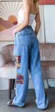 Load image into Gallery viewer, Oli &amp; Hali Patchwork Straight Leg Jeans