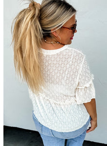 Maggie Stretch Lace Top