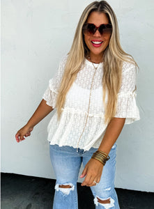 Maggie Stretch Lace Top