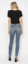 Load image into Gallery viewer, Judy Blue Tummy Control Raw Hem Skinny