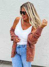 Load image into Gallery viewer, Miley Dot Cardigan- Fall Colors