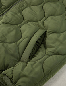 Trailhead Quilted Vest- Moss