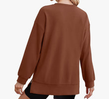 Load image into Gallery viewer, Carmel Side Zip Crew Sweatshirt