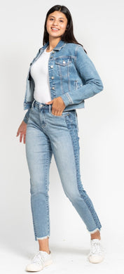 Judy Blue Vintage Wash Side Blue Denim