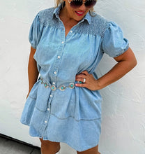 Load image into Gallery viewer, Braylin Denim Dress