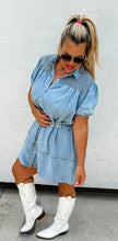 Load image into Gallery viewer, Braylin Denim Dress