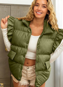 Olive My Heart Vest