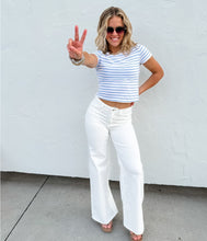 Load image into Gallery viewer, Blakeley Laney Denim- white