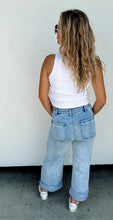 Load image into Gallery viewer, Blakeley Clover Front Pocket Denim