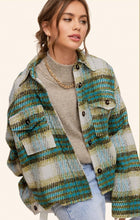 Load image into Gallery viewer, Spruce Plaid Shacket