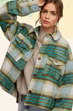 Load image into Gallery viewer, Spruce Plaid Shacket