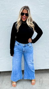 Blakeley Sydney Crop Flare Denim