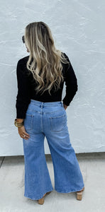 Blakeley Sydney Crop Flare Denim