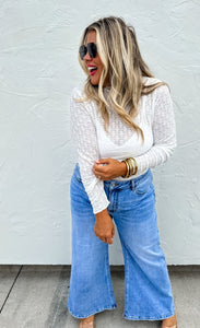 Blakeley Sydney Crop Flare Denim