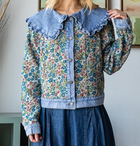 Virginia Vintage Jacquard Jacket