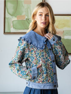 Virginia Vintage Jacquard Jacket