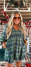 Load image into Gallery viewer, Clara Plaid Dress