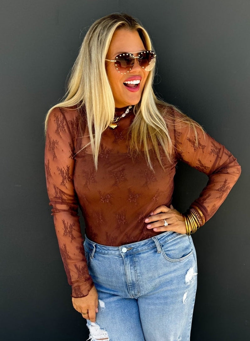 Roxy Sheer Top- Multi Color Options