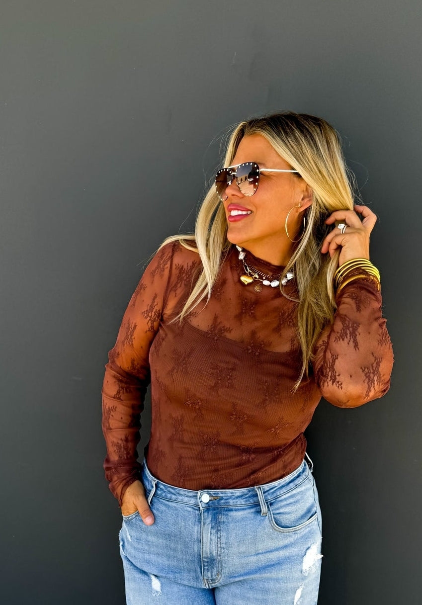 Roxy Sheer Top- Multi Color Options
