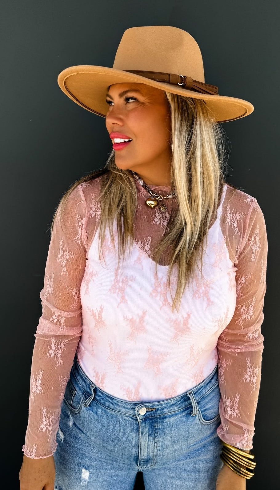 Roxy Sheer Top- Multi Color Options