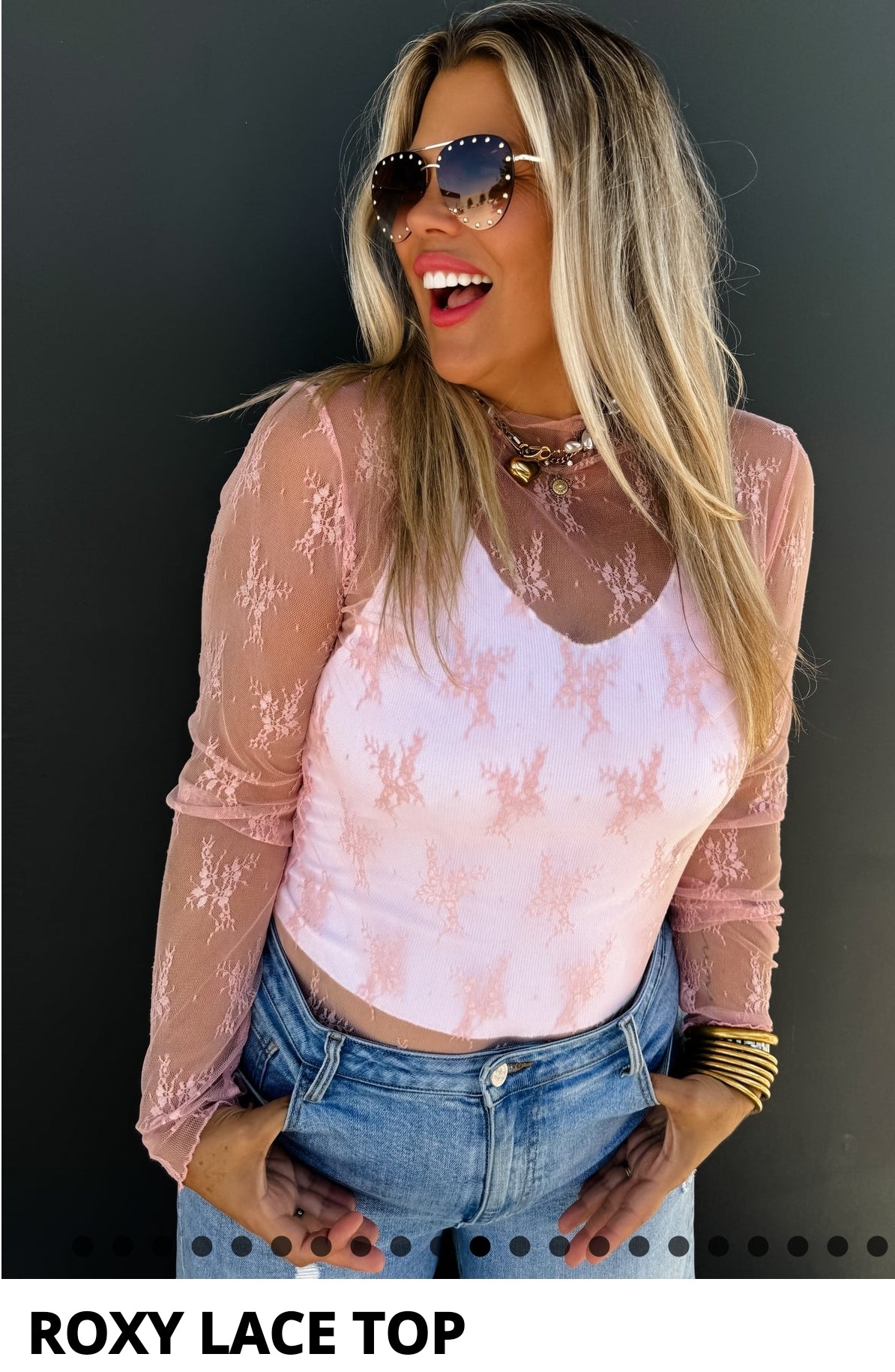Roxy Sheer Top- Multi Color Options