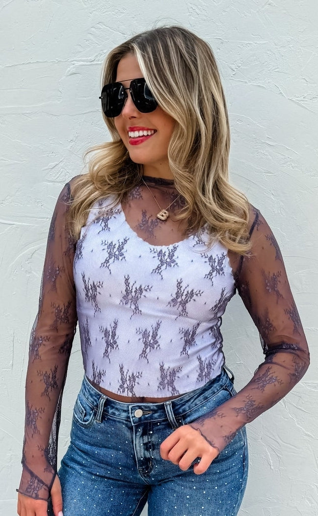 Roxy Sheer Top- Multi Color Options