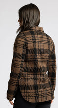 Load image into Gallery viewer, Leah Coat- Brown Plaid