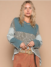 Load image into Gallery viewer, Paisley Boho Top- Teal